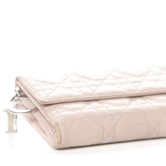 Authentic Lady Dior Cannage Lambskin Long Wallet - Picture 5 of 9